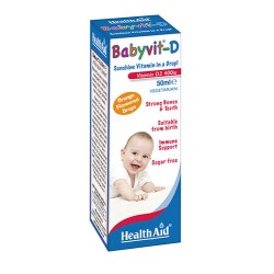 Health Aid Babyvit D Gotas (50 ml) | Farmacia Tuset