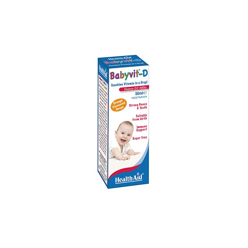 Health Aid Babyvit D Gotas (50 ml) | Farmacia Tuset