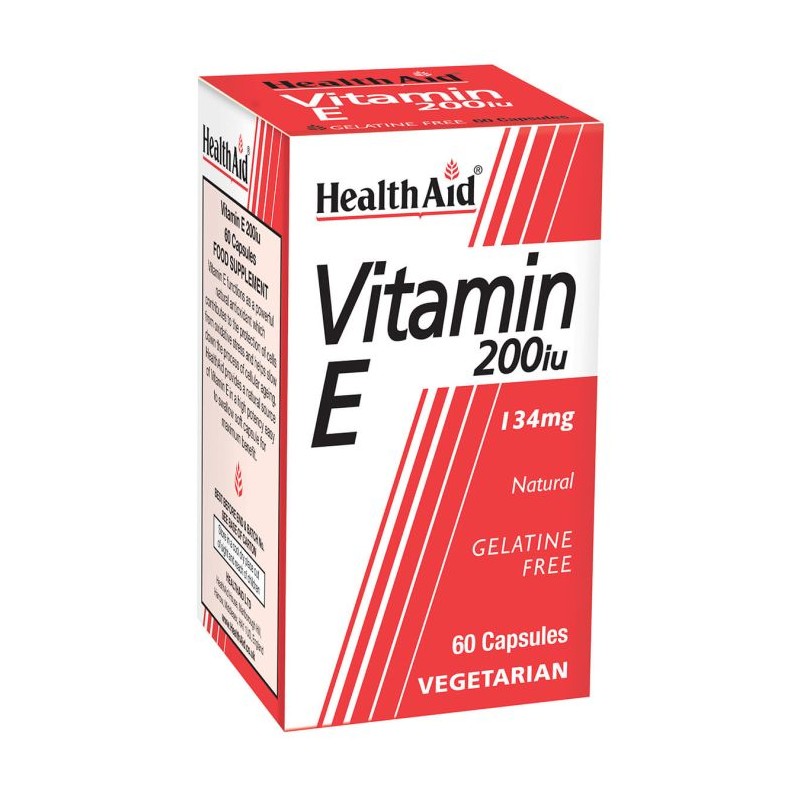 Health Aid Vitamina E 200UI (60 cápsulas) | Farmacia Tuset