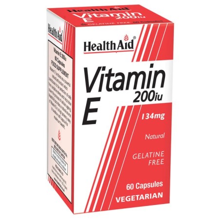 Health Aid Vitamina E 200UI (60 cápsulas) | Farmacia Tuset