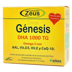 Zeus Genesis DHA 1000 TG (30 perlas) | Farmacia Tuset