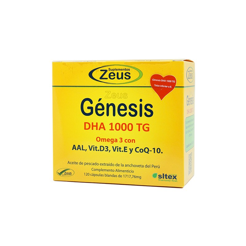 Zeus Genesis DHA 1000 TG (30 perlas) | Farmacia Tuset