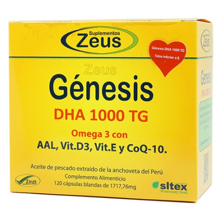 Zeus Genesis DHA 1000 TG (30 perlas) | Farmacia Tuset