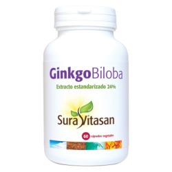 Sura Vitasan Ginkgo Biloba (60 cápsulas) | Farmacia Tuset