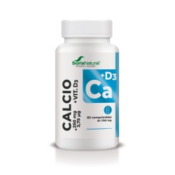 Soria Natural Calcio + Vitamina D3 (60 comp) | Farmacia Tuset