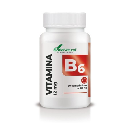 Soria Natural Vitamina B6 Liberación Sost, (60 comp) | Farmacia Tuset