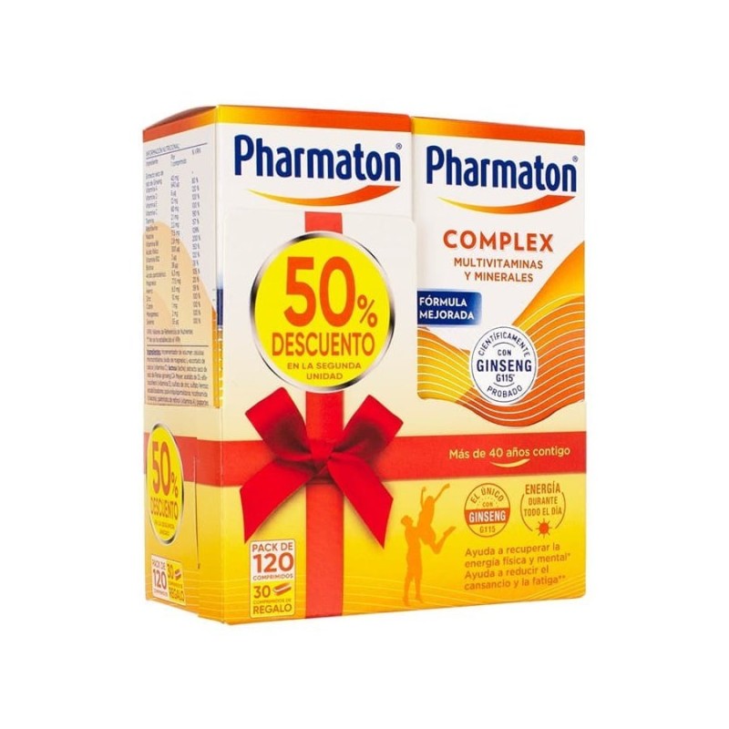 PHARMATON COMPLEX PACK (2 X 60 COMP)