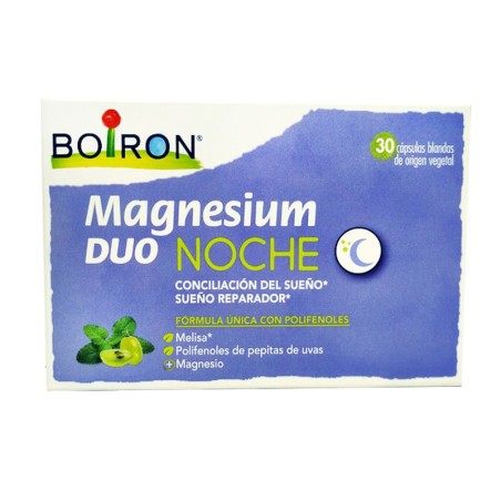 Boiron Magnesium Duo Noche (30 cápsulas) | Farmacia Tuset