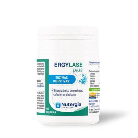 Nutergia Ergylase Plus (40 cápsulas) | Farmacia Tuset