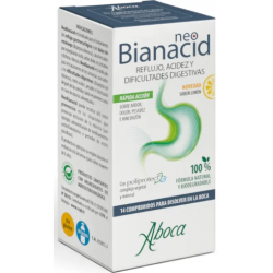 Aboca Neobianacid Acidez y Reflujo Limón (14 comp) | Farmacia Tuset