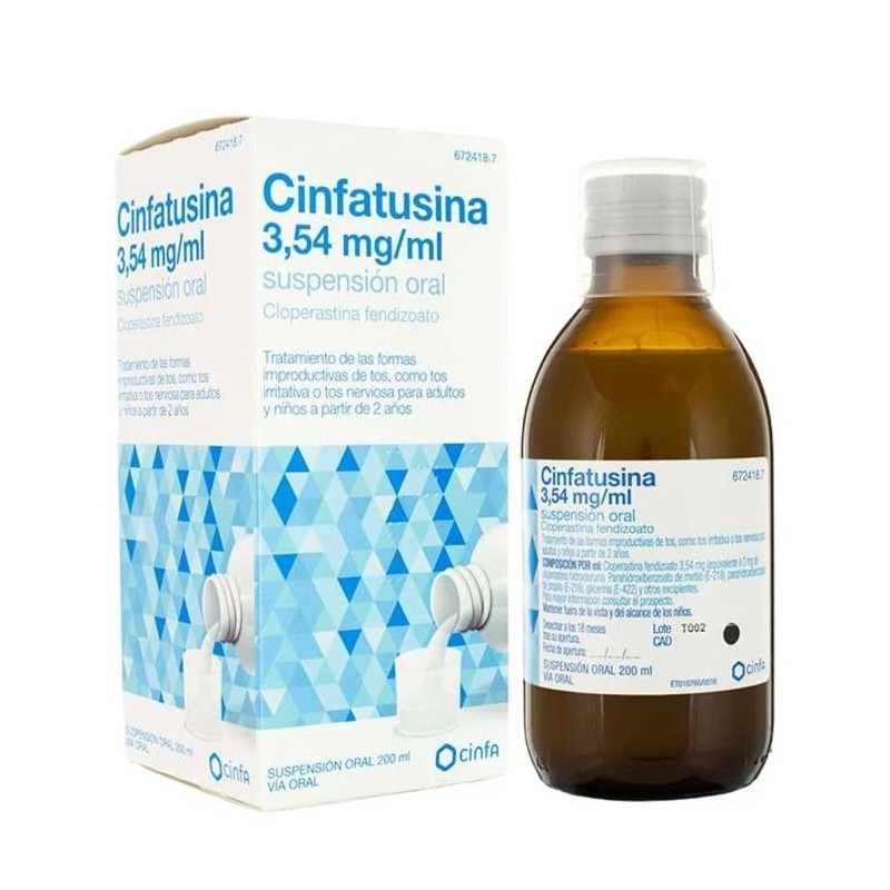 Cinfatusina Jarabe (200 ml) | Farmacia Tuset