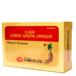 Tongil Ginseng Coreano IL HWA 500mg (50 caps) | Farmacia Tuset