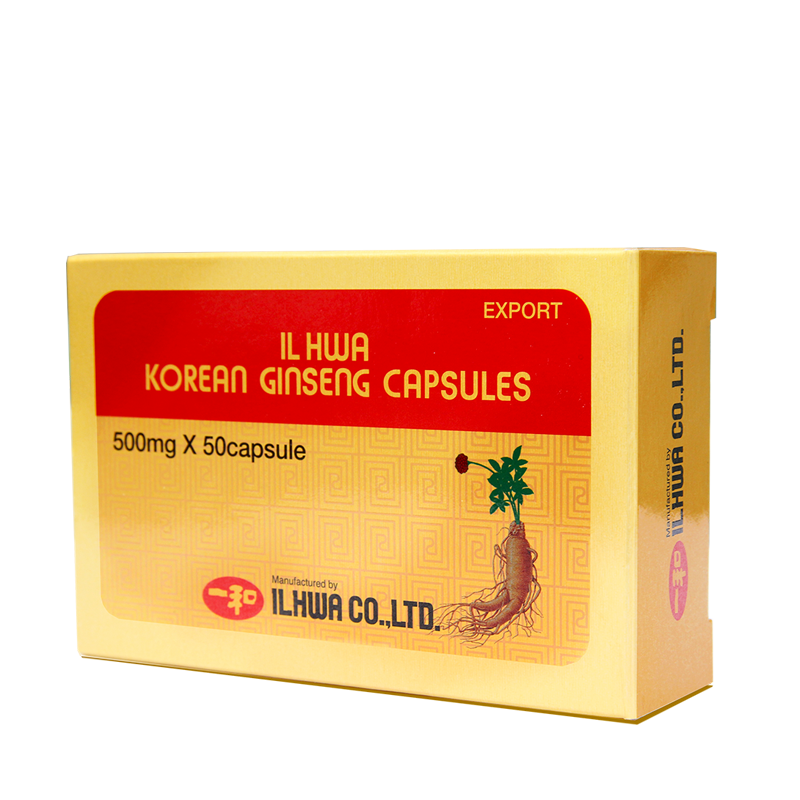Tongil Ginseng Coreano IL HWA 500mg (50 caps) | Farmacia Tuset