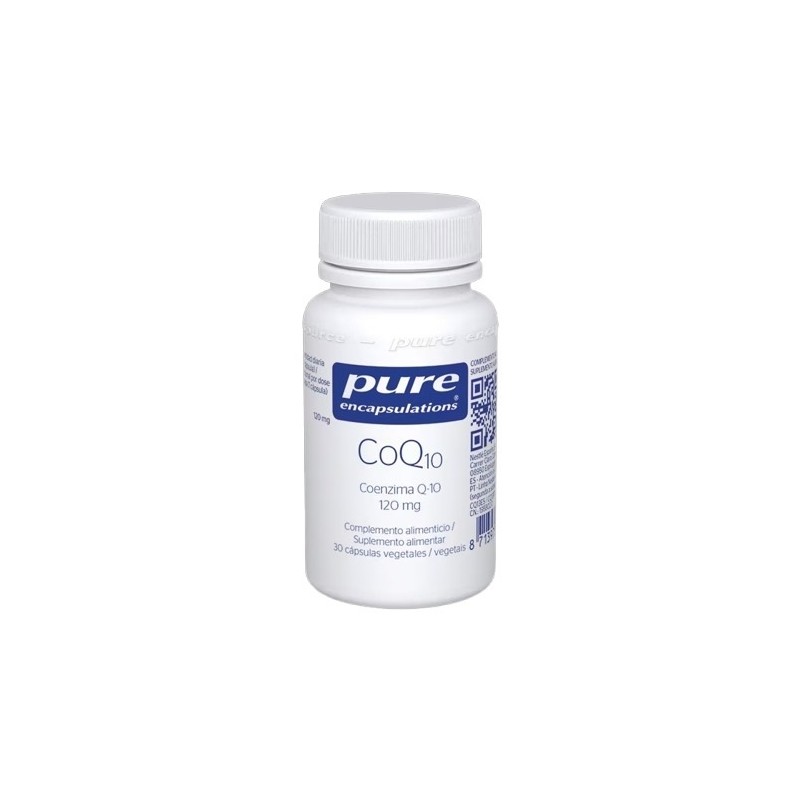 Pure Encapsulations CoQ10 120mg (30 cápsulas) | Farmacia Tuset