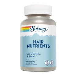 Solaray Hair Nutrients (120 cápsulas) | Farmacia Tuset