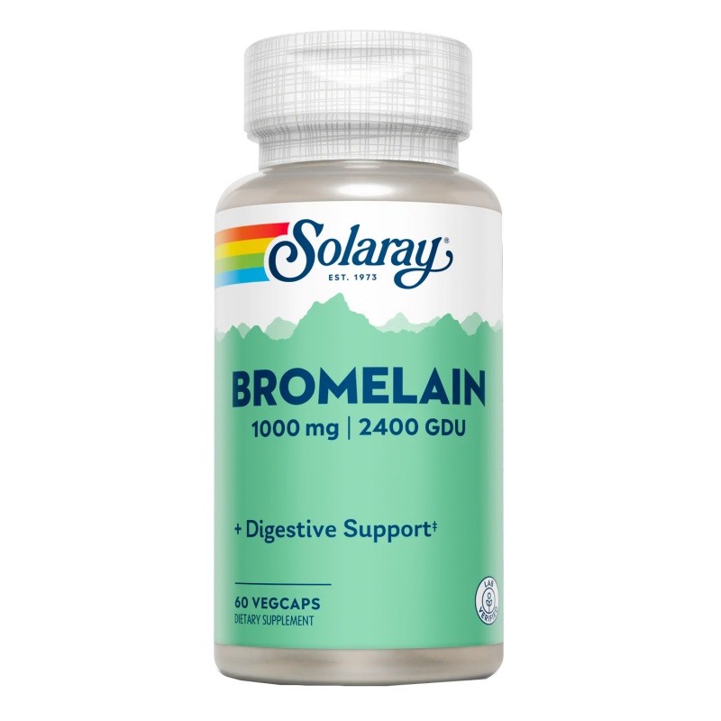 Solaray Bromelain (60 cápsulas) | Farmacia Tuset