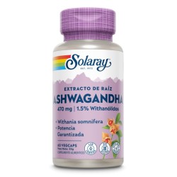 Solaray Ashwagandha (60 cápsulas) | Farmacia Tuset