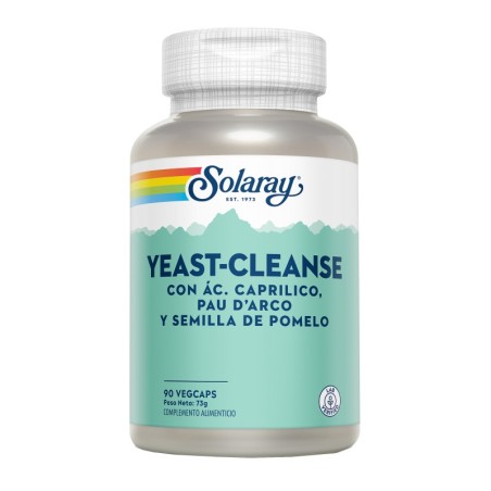 Solaray Yeast Cleanse (90 cápsulas) | Farmacia Tuset