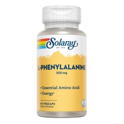 Solaray L-Fenilalanina 500mg (60 cápsulas) | Farmacia Tuset