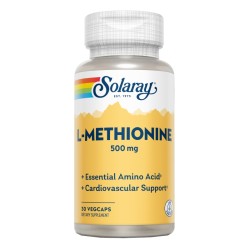 Solaray L-Methionine 500 mg (30 cápsulas) | Farmacia Tuset