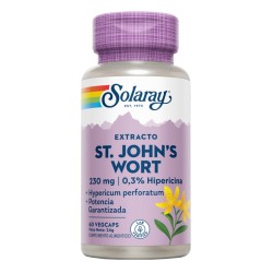 Solaray St. John's Wort (Hipérico) (60 cápsulas) | Farmacia Tuset