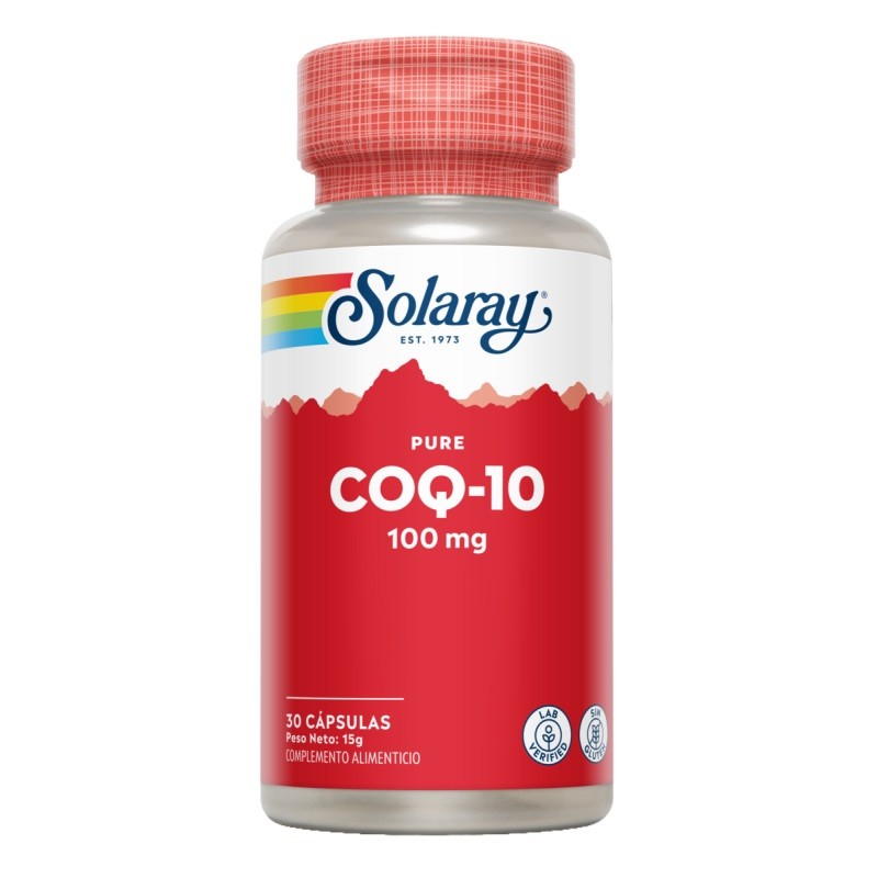 Solaray Pure CoQ10 100mg (30 perlas) | Farmacia Tuset