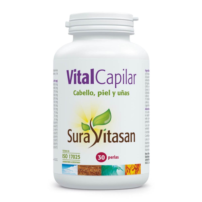 Sura Vitasan Vital Capilar (30 perlas) | Farmacia Tuset