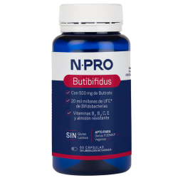 Npro Butibifidus (60 cápsulas) | Farmacia Tuset