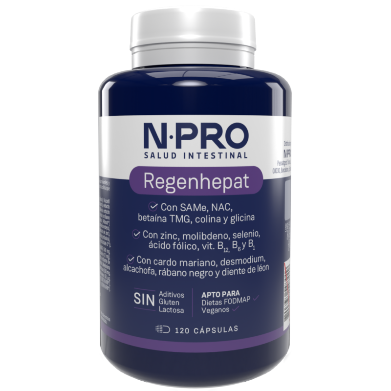 NPRO Regenhepat (120 cápsulas) | Farmacia Tuset