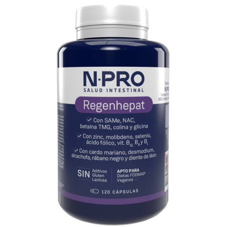 NPRO Regenhepat (120 cápsulas) | Farmacia Tuset