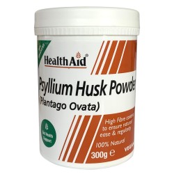 Health Aid Fibra de Cáscara de Psyllium Polvo (300gr) | Farmacia Tuset