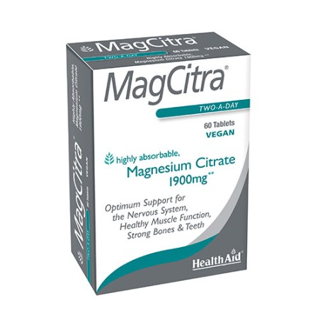 Health Aid Magcitra (60 comprimidos) | Farmacia Tuset
