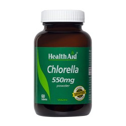 Health Aid Chlorella 550mg (60 comprimidos) | Farmacia Tuset