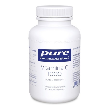 Pure Encapsulations Vitamina C 1000 (90 cápsulas) | Farmacia Tuset