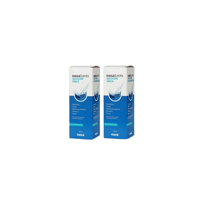 Nosa Lens Solución Única Duplo (2 x 360ml) | Farmacia Tuset