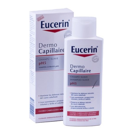 EUCERIN DERMOCAPILLAIRE CHAMPU SUAVE PH5 250 ML