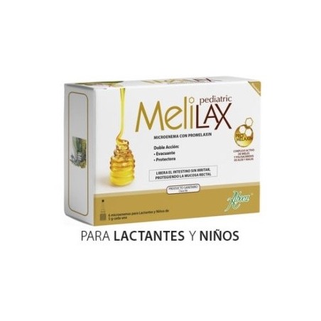 Aboca Melilax Pediatric 6 microenemas de 5g | Farmacia Tuset