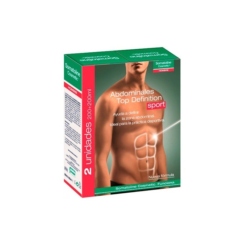 Somatoline Hombre Abdominales Top Definition Sport (2x200 ml) | Farmacia Tuset