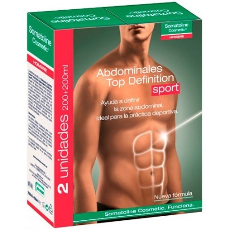 Somatoline Hombre Abdominales Top Definition Sport (2x200 ml) | Farmacia Tuset