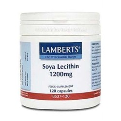 Lamberts Lecitina de Soja 1200mg 120 cápsulas | Farmacia Tuset