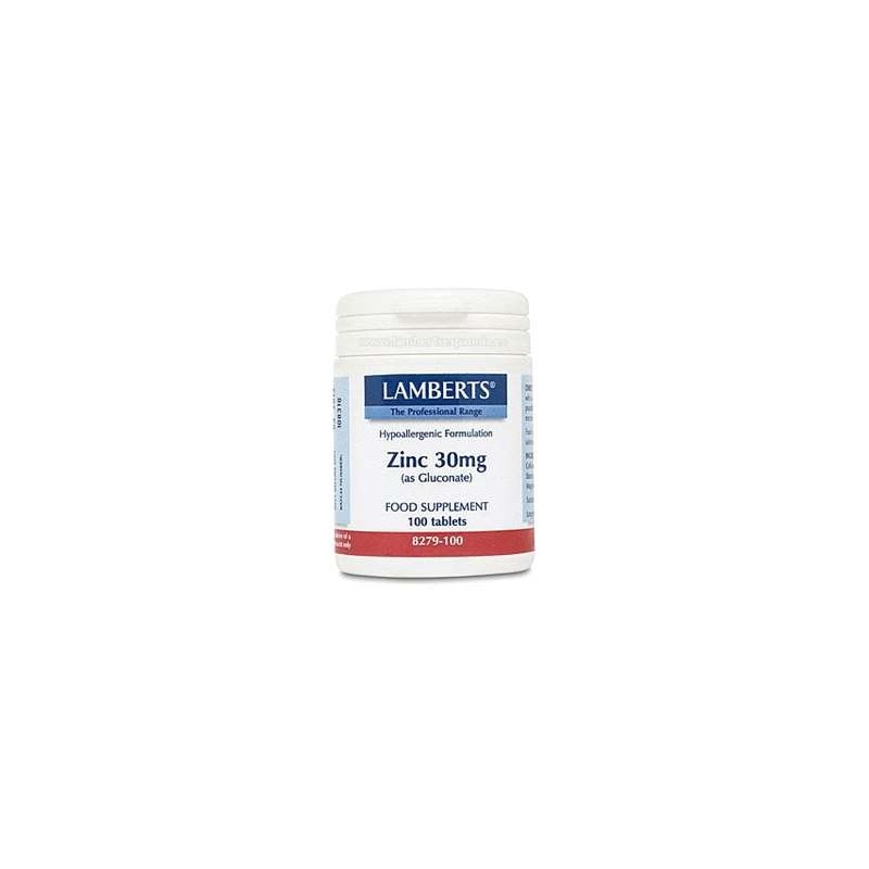 LAMBERTS ZINC CITRATO 25MG (120 COMP)