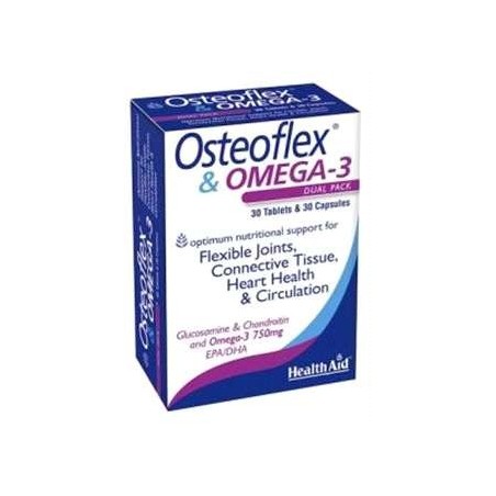 HEALTH AID OSTEOFLEX + OMEGA 3 (30 COMP + 30 CAPS)