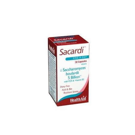 HEALTH AID SACARDI (30 CÁPSULAS)