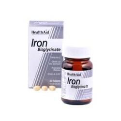 HEALTH AID HIERRO BISGLICINATO 30 MG (30 COMP)