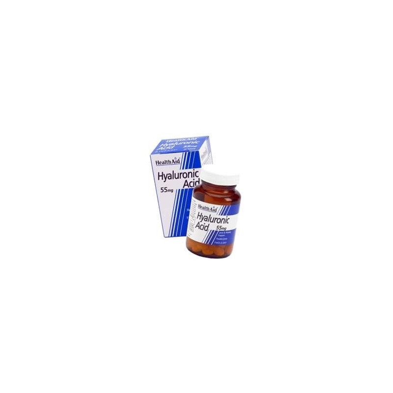 HEALTH AID ACIDO HIALURONICO 55MG (30 COMP)