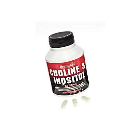 HEALTH AID COLINA/INOSITOL 250/250 60 COMPRIMIDO