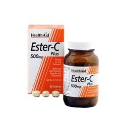 HEALTH AID ESTER C PLUS 500MG (60 COMPRIMIDOS)