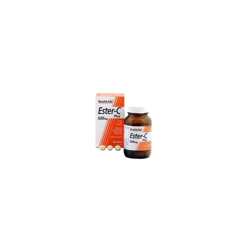 HEALTH AID ESTER C PLUS 500MG (60 COMPRIMIDOS)