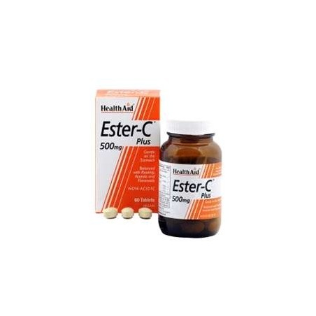 HEALTH AID ESTER C PLUS 500MG (60 COMPRIMIDOS)