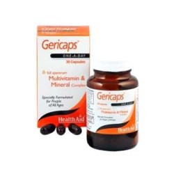 HEALTH AID GERICAPS MULTINUTRIENTE 30 CAPS (BAJA)